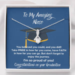 Graduation necklace gift for Niece Alluring necklace