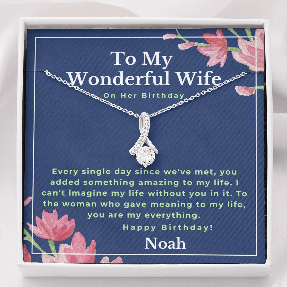 ALLURING BEAUTY gift for wife on her birthday