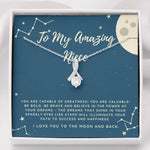 Petite Ribbon To My Niece Gift From Aunt or Uncle