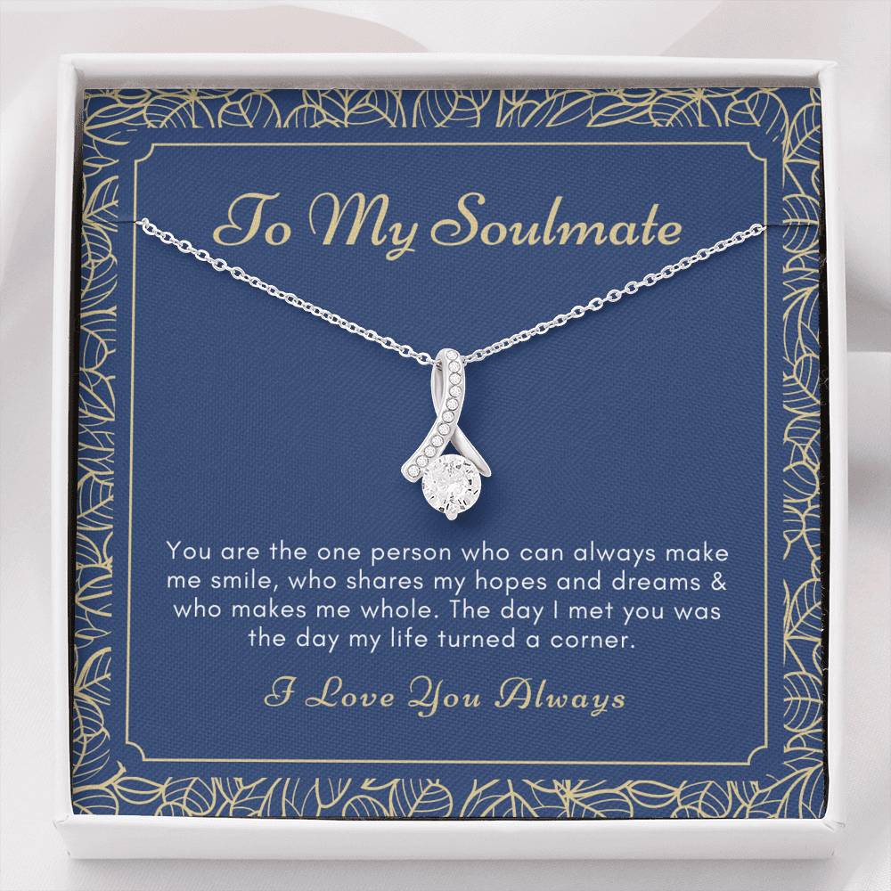 To My Soulmate alluring beauty necklace