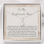 Boyfriend's Mom necklace Christmas Mothers day gift
