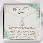 ALLURING BEAUTY necklace for Mother of the Groom gift