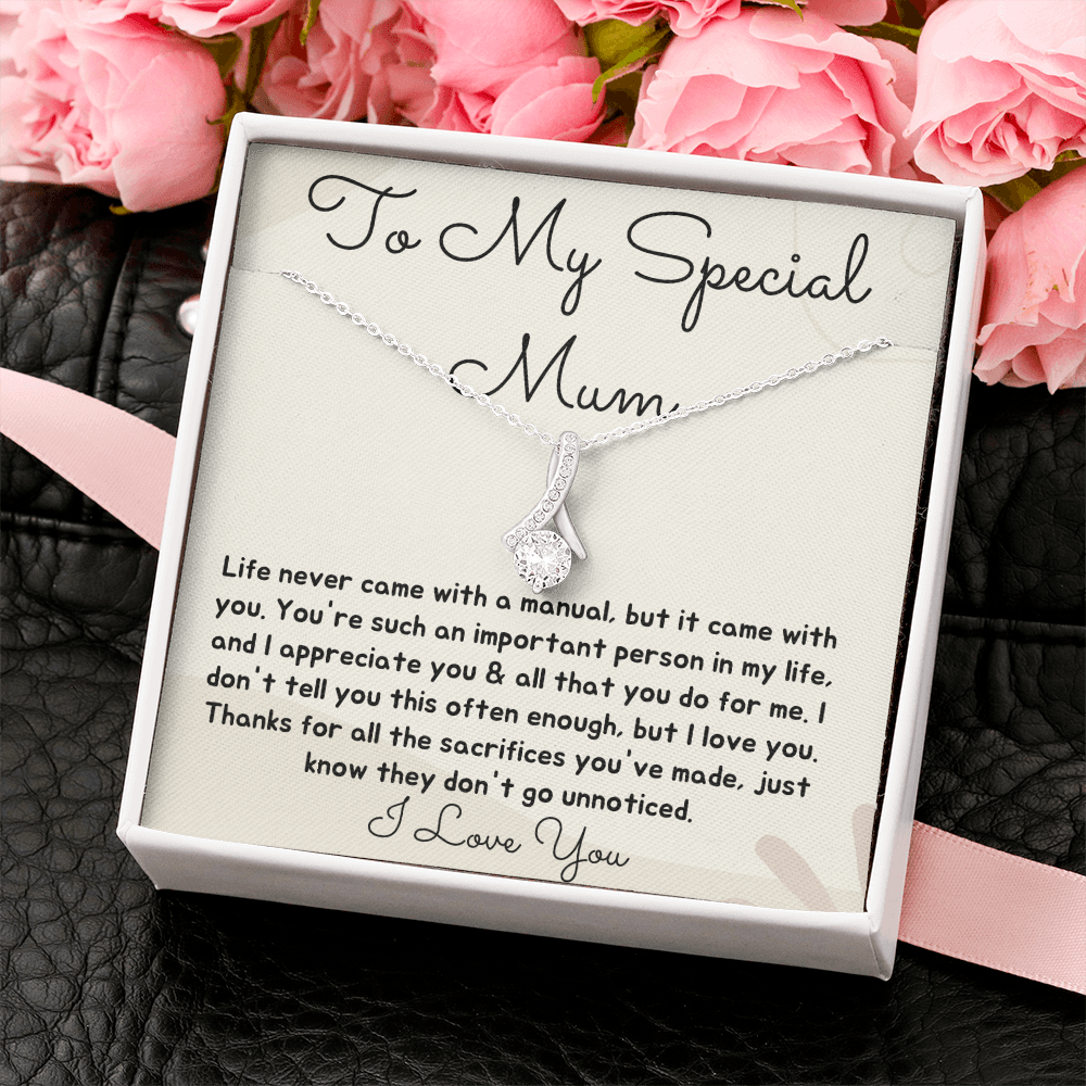 Alluring Beauty Special Mum necklace Mothers day gift