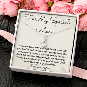 Alluring Beauty Special Mum necklace Mothers day gift
