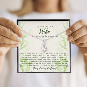 ALLURING BEAUTY 3rd Year Wedding Anniversary