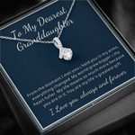 Granddaughter Christmas birthday alluring beauty necklace gift