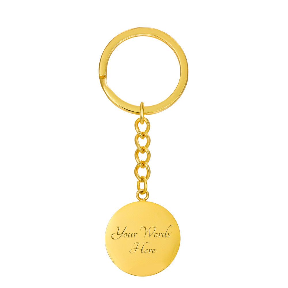 You're my rock keychain