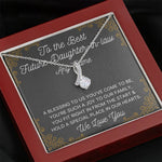 Personalized To the Best Future Daughter in law Alluring Necklace