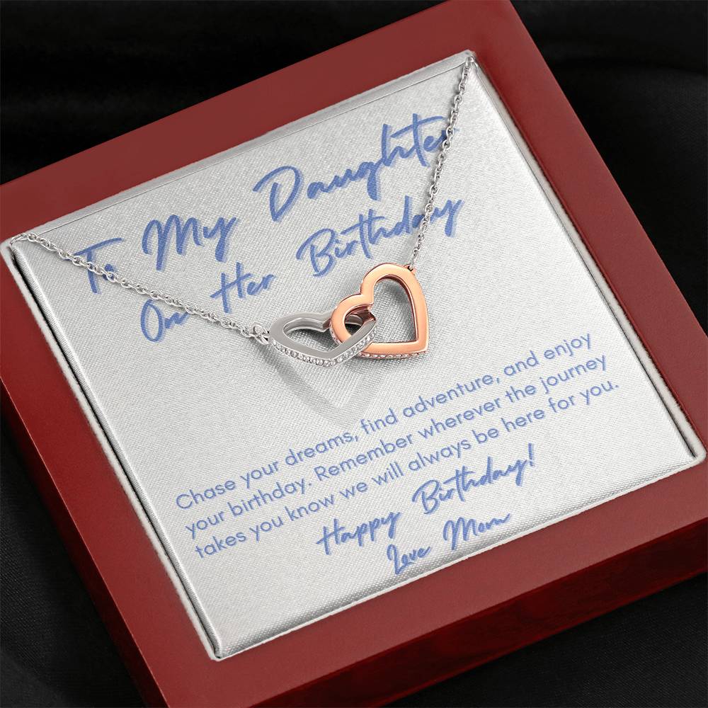 Daughter Mother birthday necklace