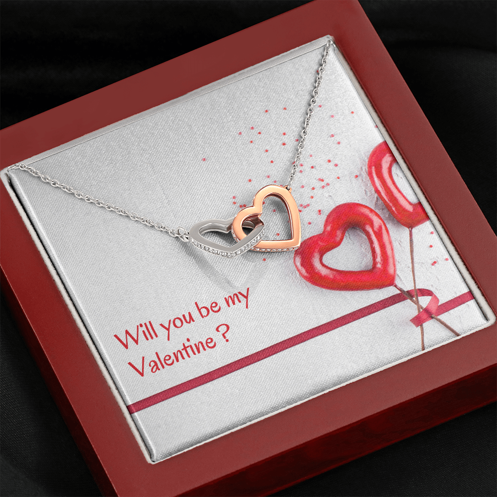 Will you be my Valentine necklace