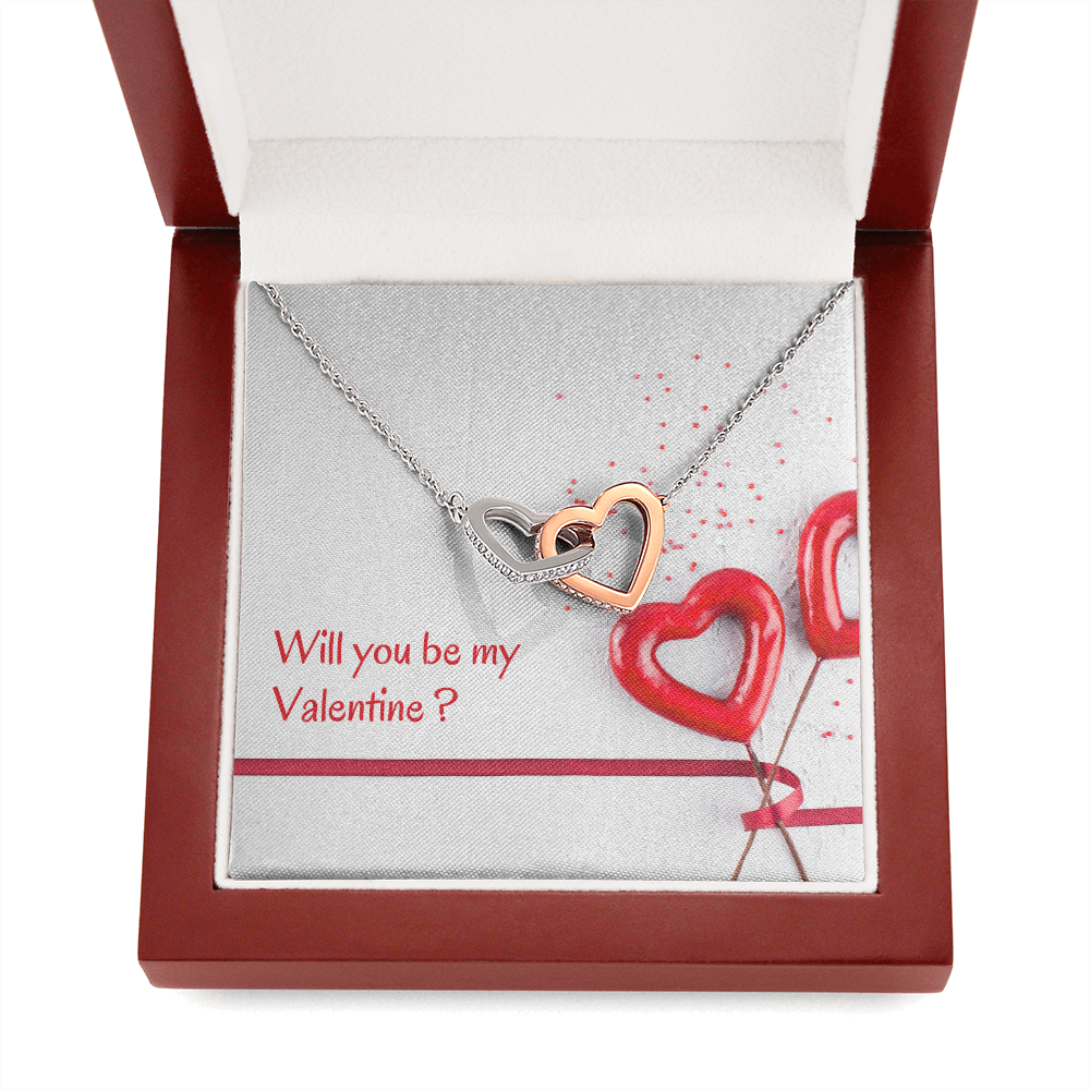 Will you be my Valentine necklace