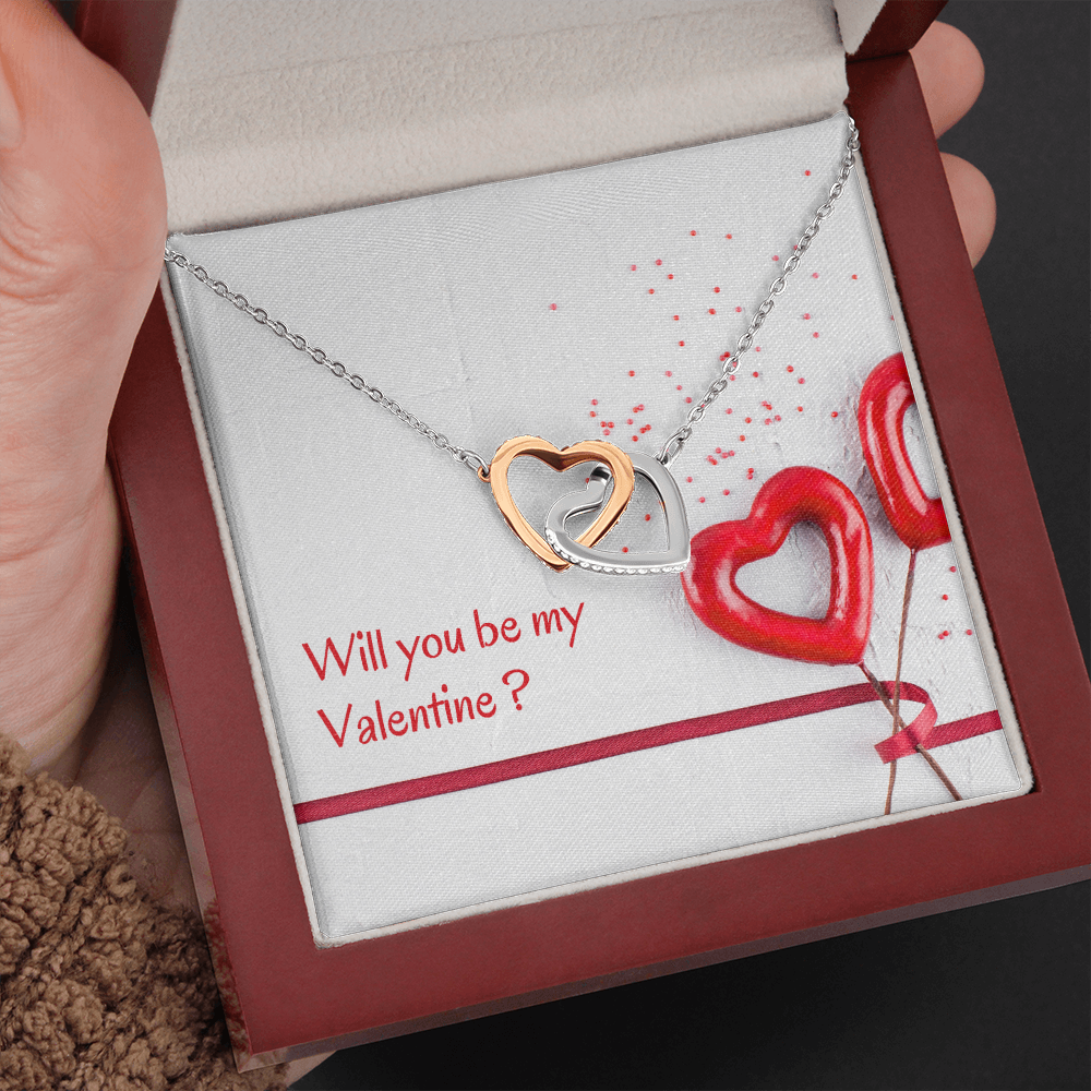 Will you be my Valentine necklace