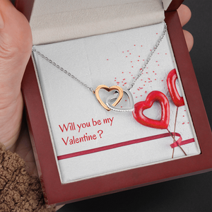 Will you be my Valentine necklace