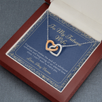 Engagement Wedding heart necklace
