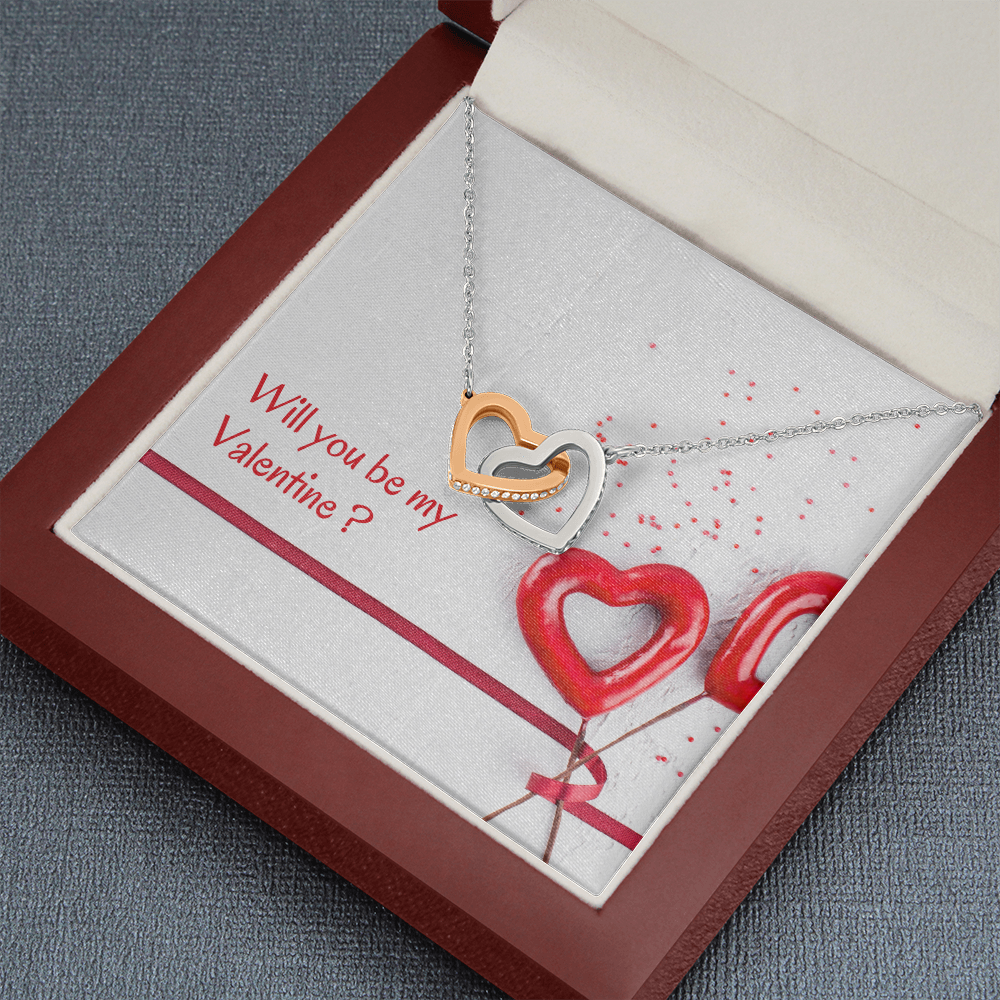 Will you be my Valentine necklace