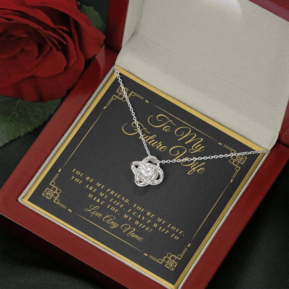 Future Wife Engagement necklace gift